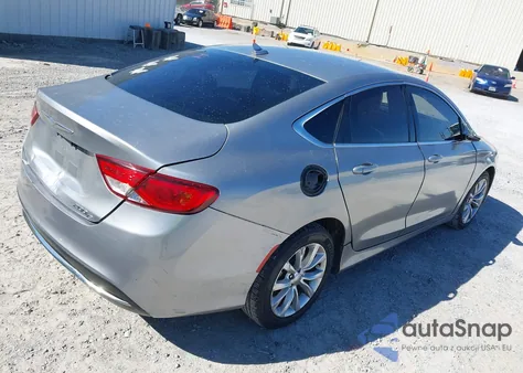 2015 Chrysler 200 C from USA, damaged, VIN 1C3CCCCB3FN537920